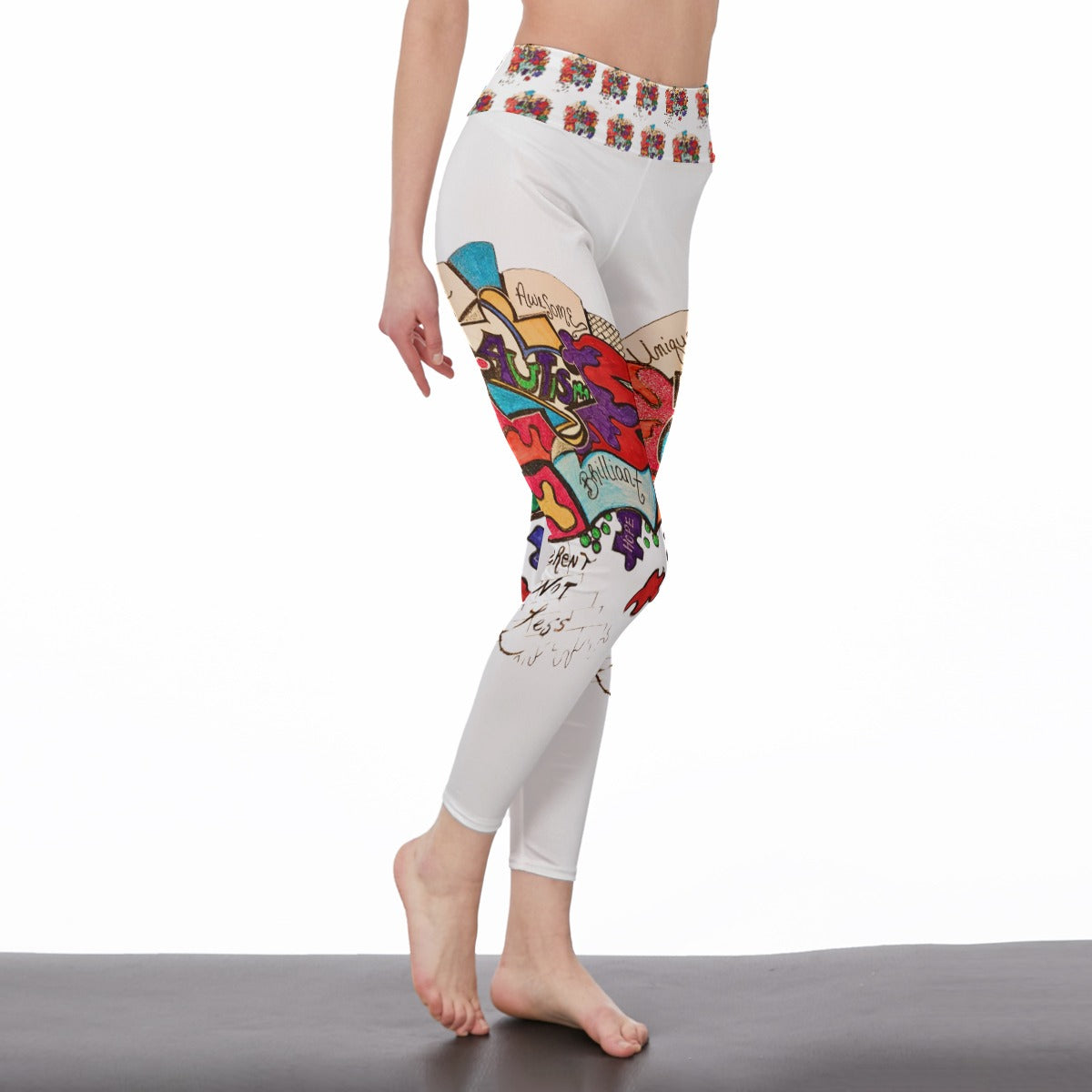 PGP HOLIDAY Stacy "Be You" High Waist Leggings | Side Stitch Closure