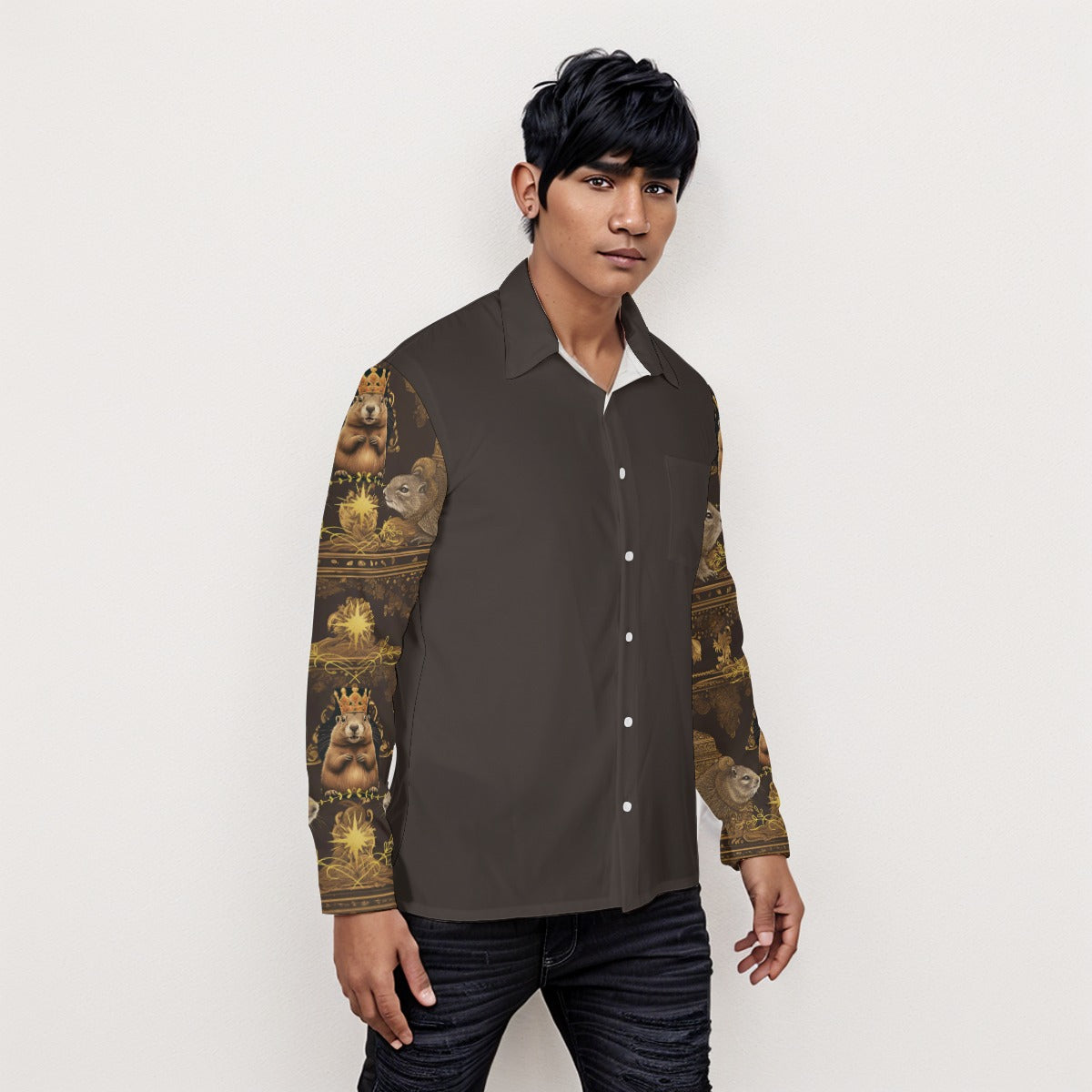 PGP Holiday Groundhog Day Reverie Button-Down Shirt