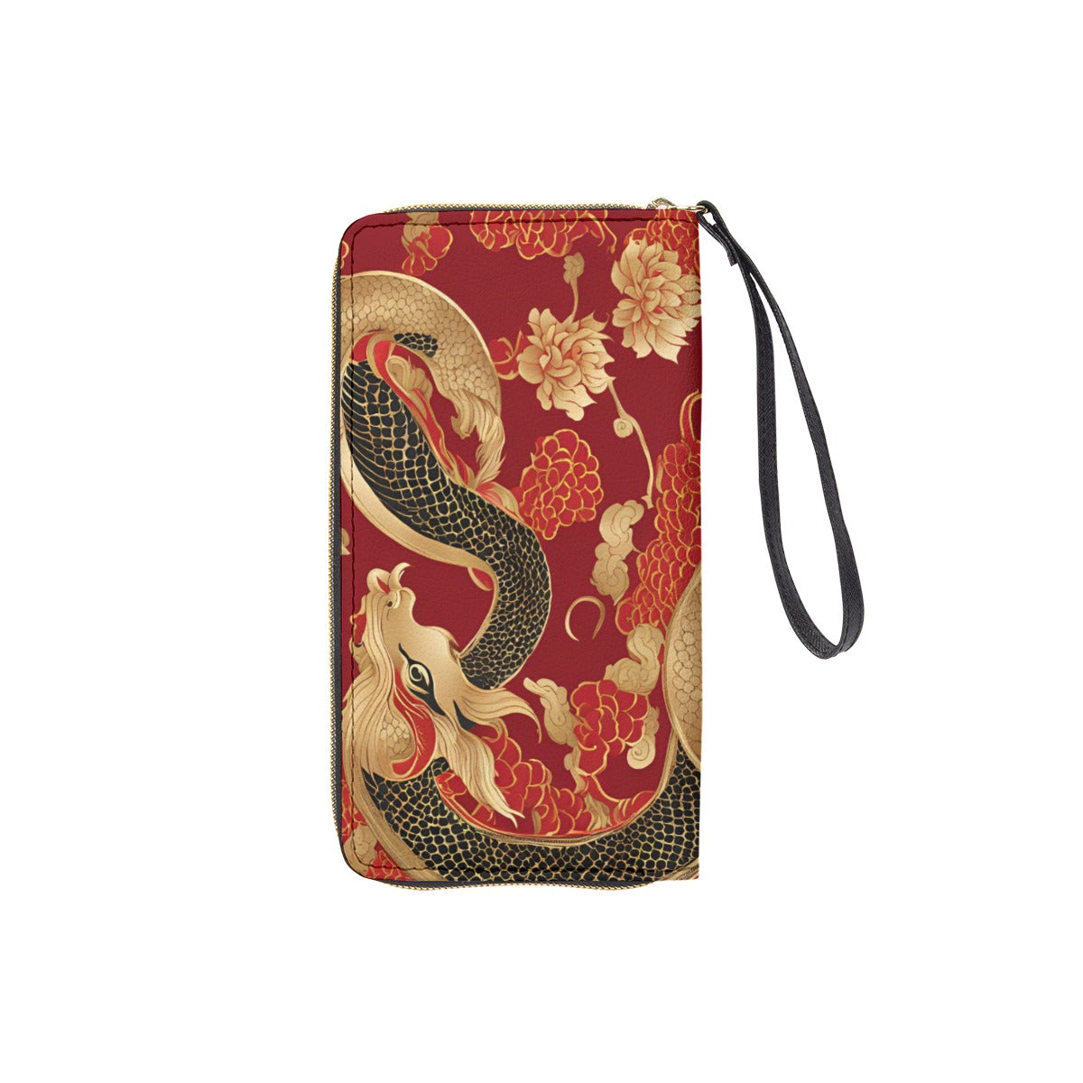 PGP Holiday Lunar Balance Long Wallet with Black Hand Strap - Elegant & Practical