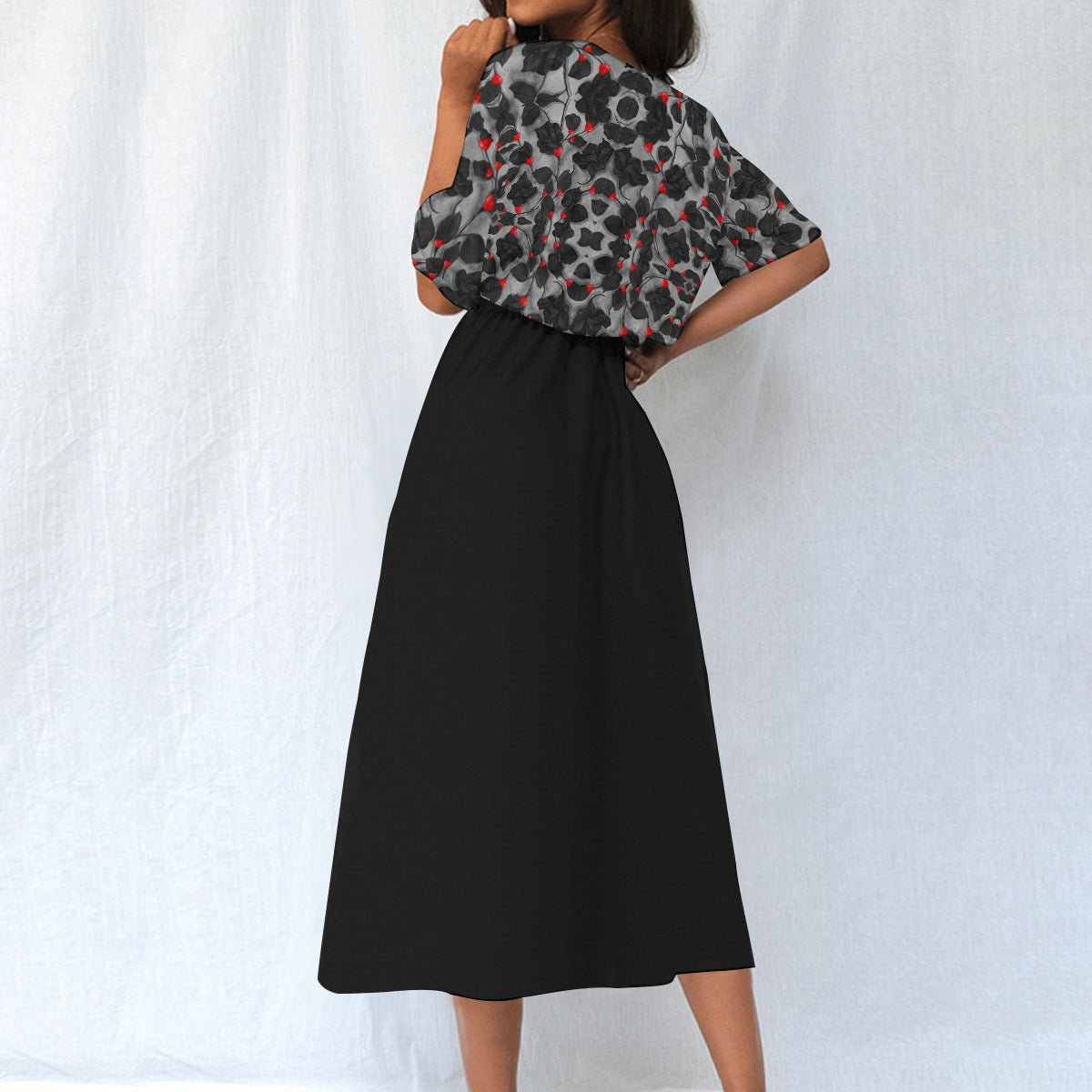 PGP Holiday Tough Love Lunaria Gown 1950's Elegance Modernized – Design "High Maintenance"