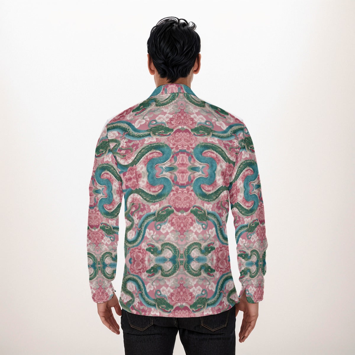 All-Over Print Men's Long Sleeve Shirt