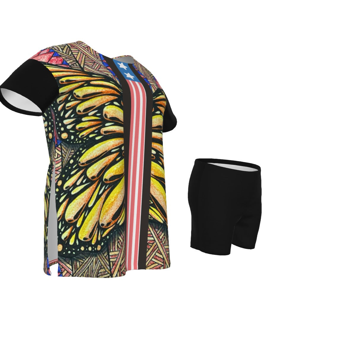 Melissa Unbound Plus Size Drop-Shoulder T-Shirt and Shorts Set – Effortless Everyday Comfort from PGP Holiday