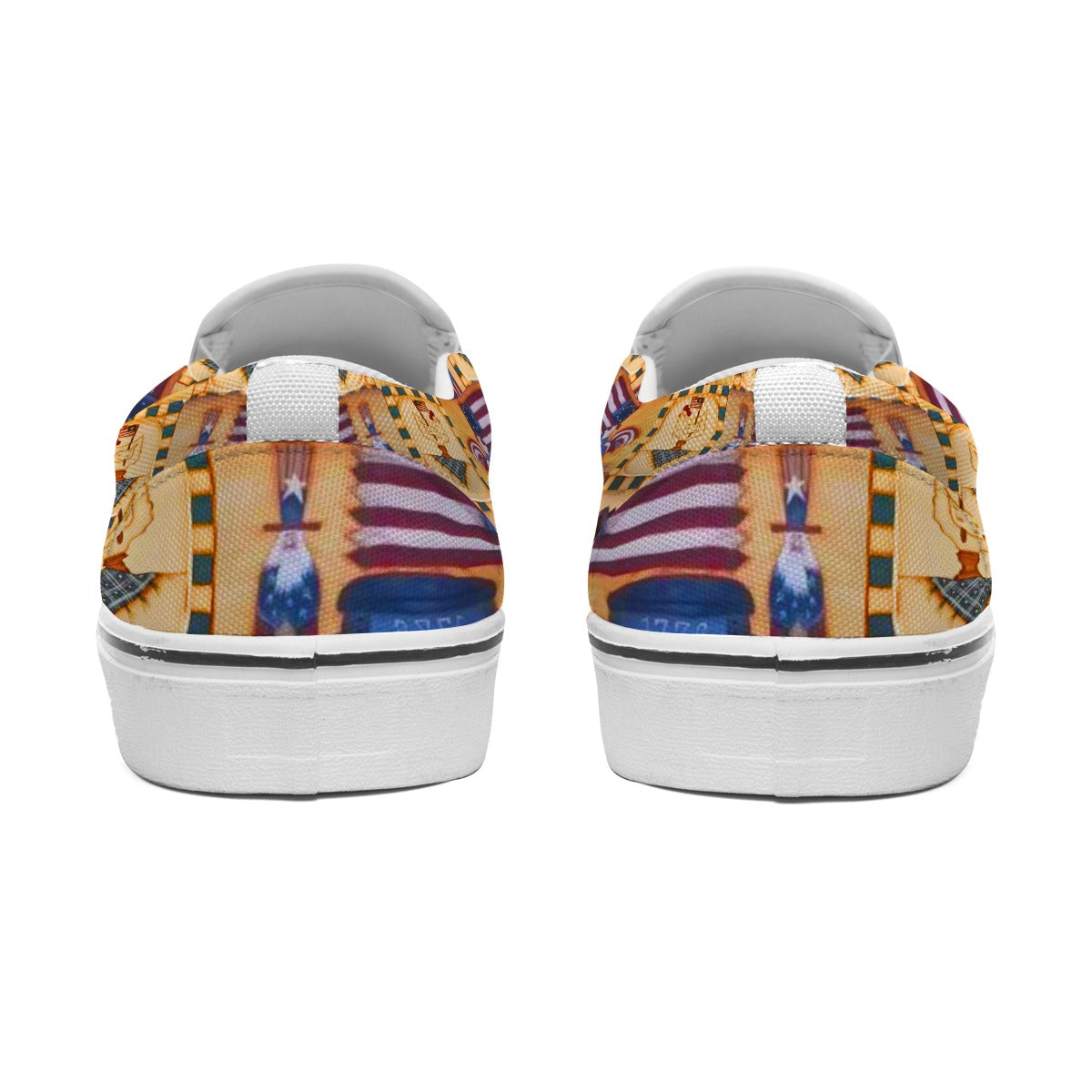 Suzanne Independence Day Women’s Slip-On Canvas Sneakers – Everyday Comfort by PGP Holiday