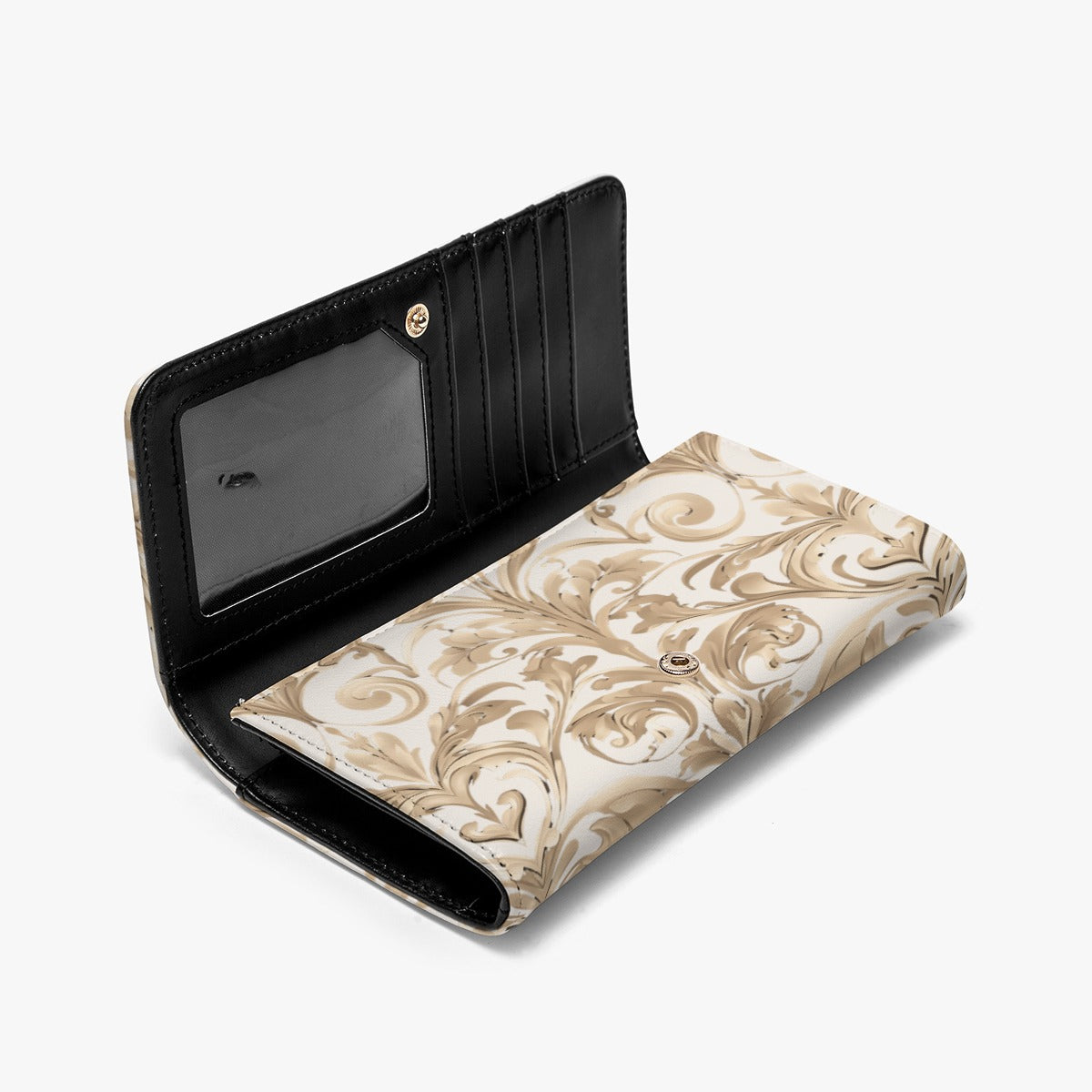 PGP Holiday Realized Tri Fold Wallet - Stylish & Practical PU Leather Wallet for Women