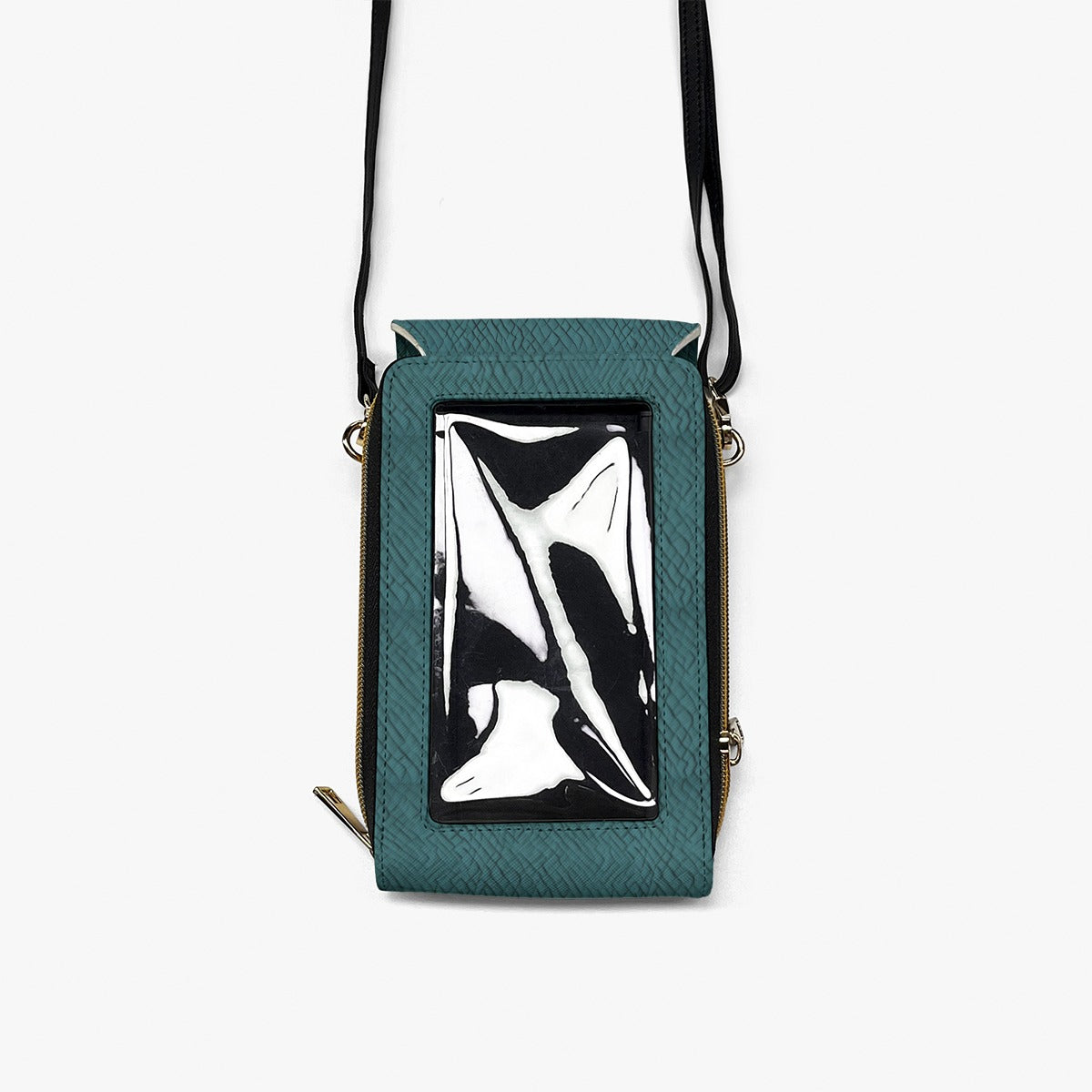 PGP Holiday 2025 Hecate Mobile Phone Chest Bag - Lush Teal Waffle Texture Print