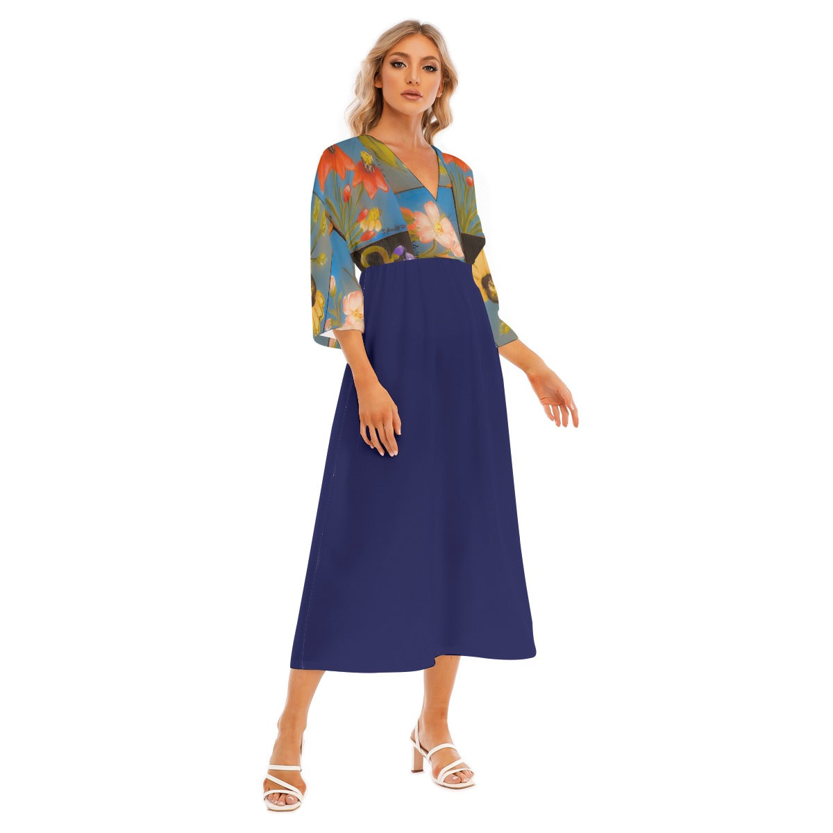 PGP Holiday Suzanne 2025 Limited Edition Mid-Sleeve Long Dress | March IWD Exclusive