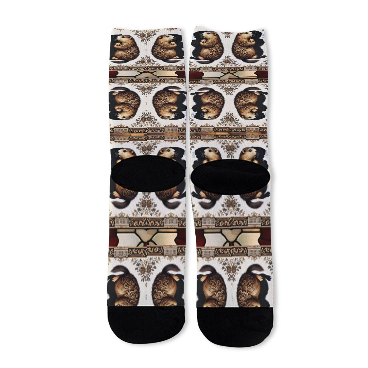 PGP Holiday Groundhog Day Winters End Unisex Long Socks – Cozy, Soft & Stylish!