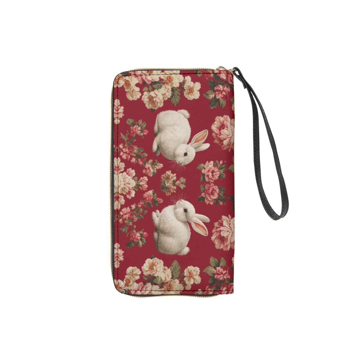 PGP White Rabbit Mini Wrist Strap Purse Wallet
