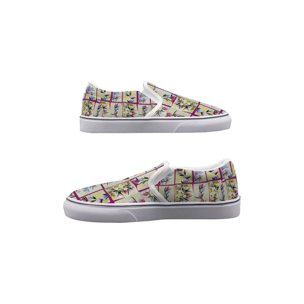 PGP Holiday Suzanne Bunny Garden Kid's Slip-On Sneakers