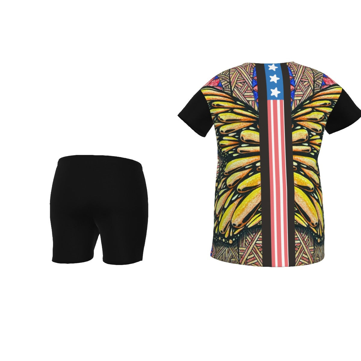 Melissa Unbound Plus Size Drop-Shoulder T-Shirt and Shorts Set – Effortless Everyday Comfort from PGP Holiday