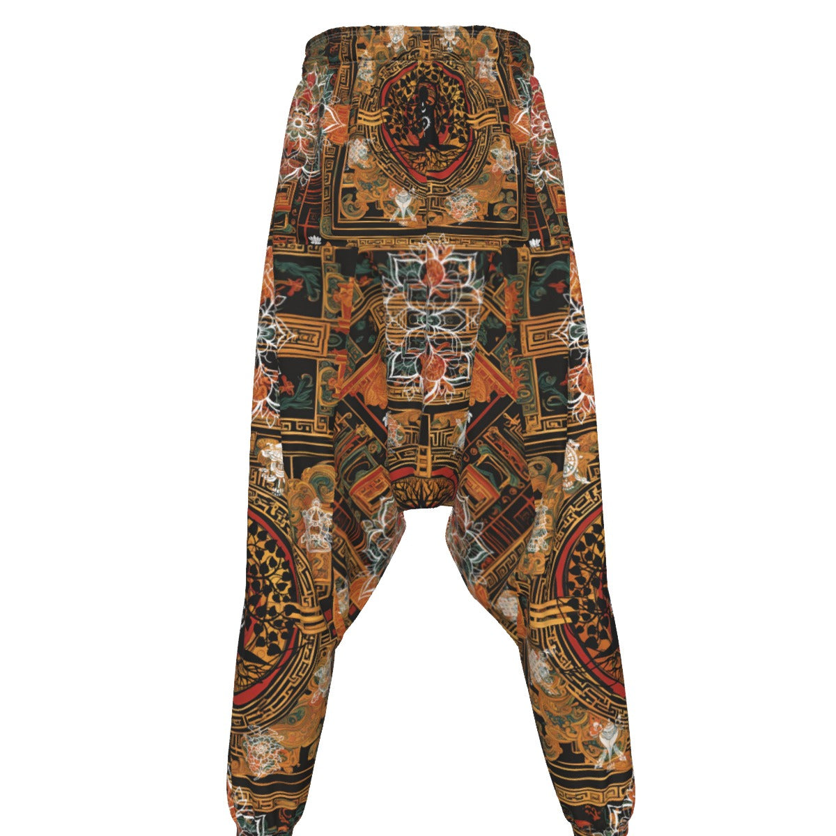 PGP Holiday Tibetan Ember Unisex Dhoti Pants – Flattering Fit for All Body Types