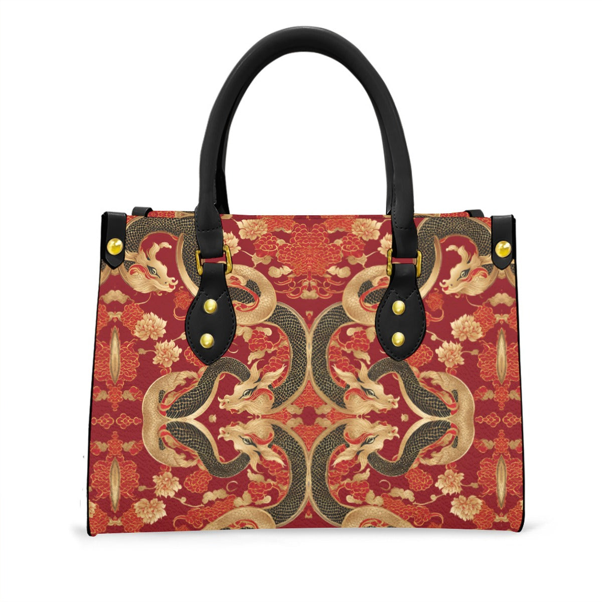 PGP Holiday Lunar Balance Graduated Tote Bag with Black Handle - Year of the Snake