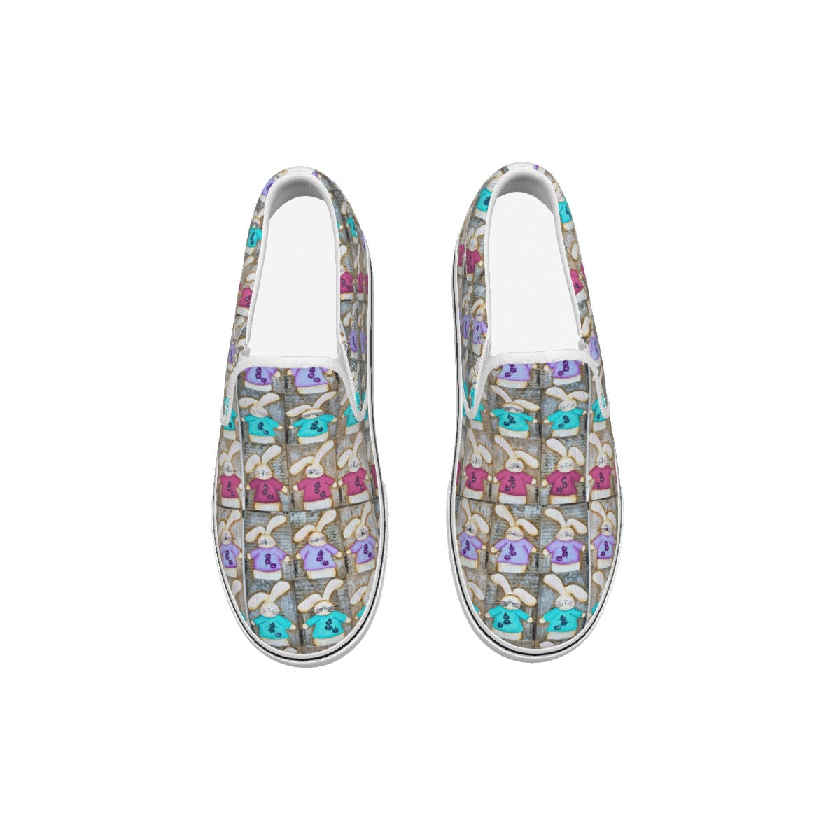 PGP Holiday Suzanne Hoppin' Kid's Slip-On Sneakers – Comfortable & Stylish Matching Family Shoes