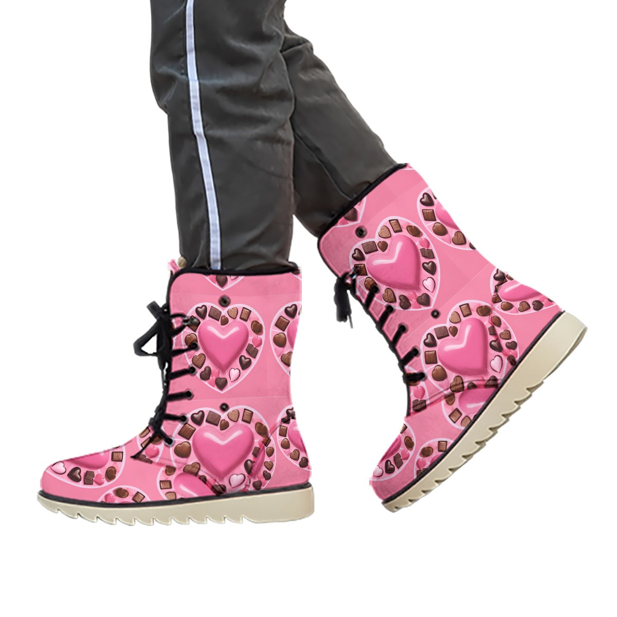 PGP Holiday Valen-Floof Women’s Plush Boots - Oshun Design