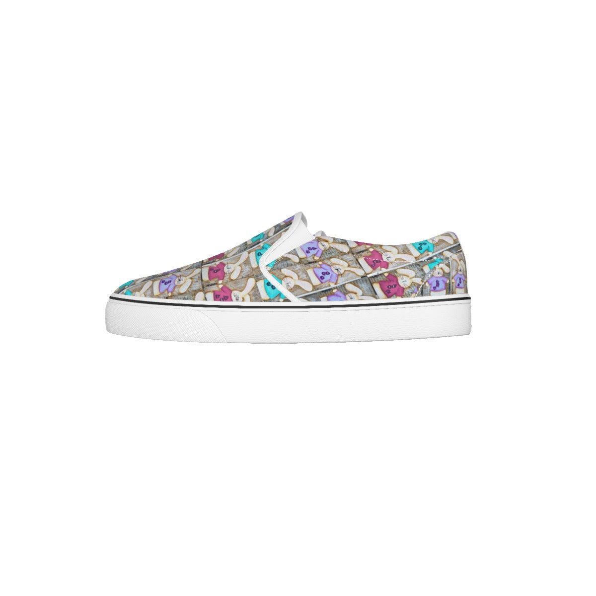 PGP Holiday Suzanne Hoppin' Kid's Slip-On Sneakers – Comfortable & Stylish Matching Family Shoes