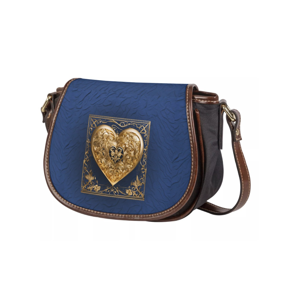 PGP Holiday 2025 Kali Tambourin Bag With Single Strap - Royal Blue Micro Pebble Design