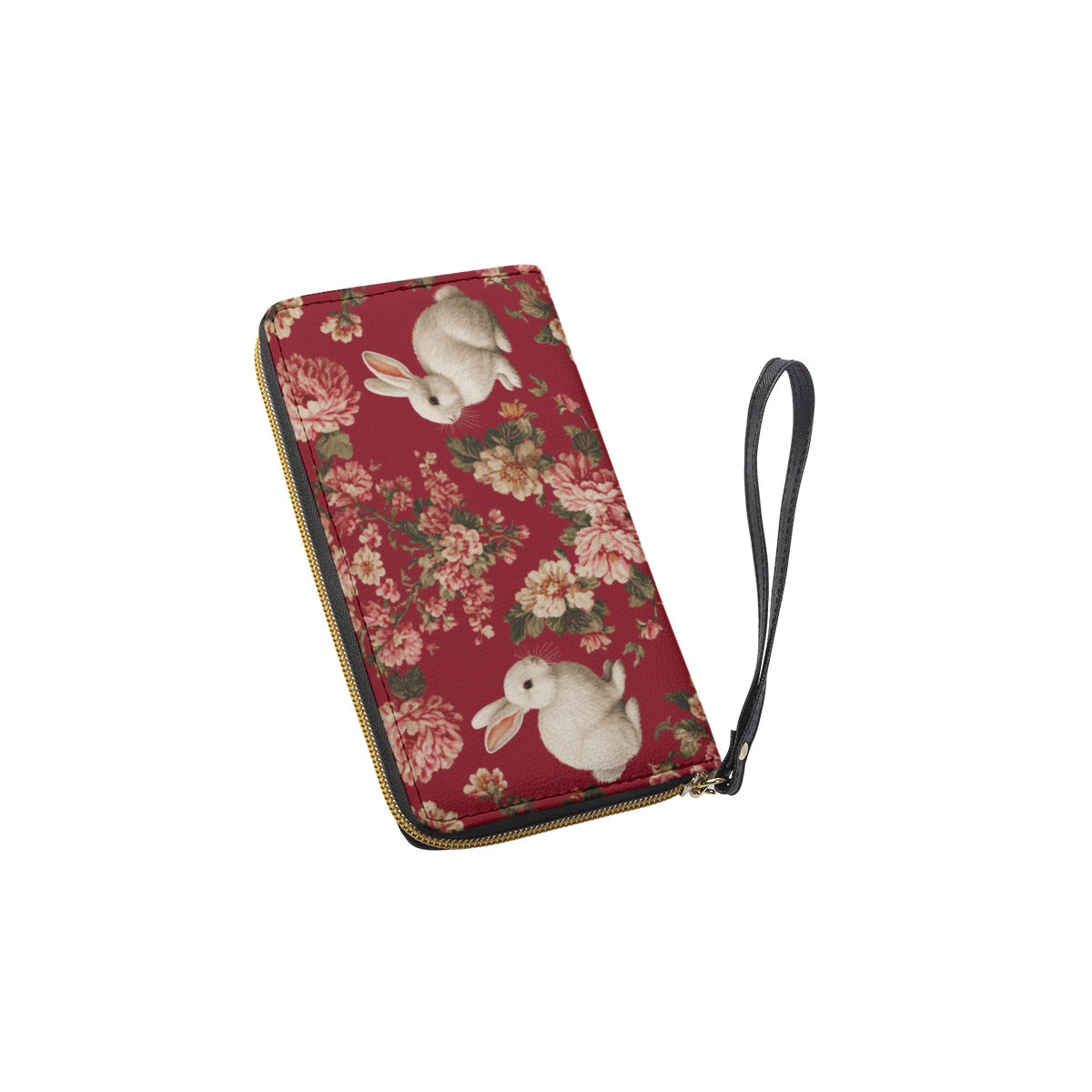 PGP White Rabbit Mini Wrist Strap Purse Wallet