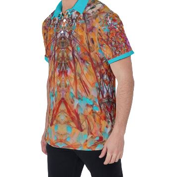 PGP Holiday Lilac Bloom Men's Polo Shirt