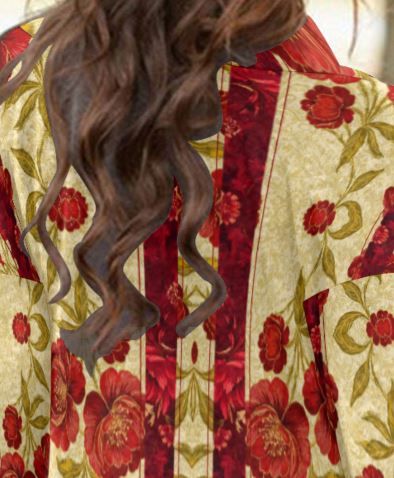 PGP Holiday Wildwood Rose Open Face Cardigan – Stylish & Comfortable Mid-Length