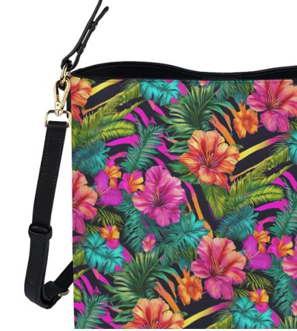 PGP Holiday Fiesta Salvaje Minimalist Square Crossbody Bucket Bag – Effortless Style for Cinco de Mayo & Beyond