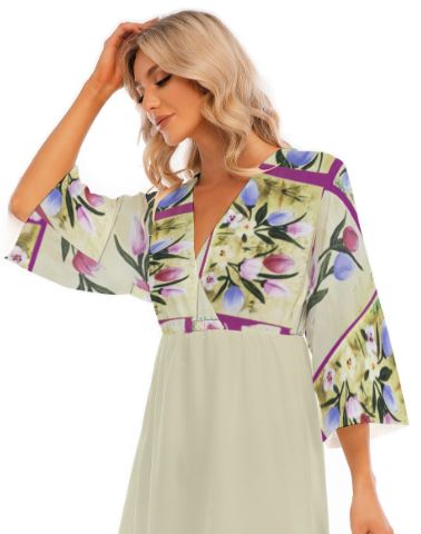 PGP Holiday Suzanne Bunny Garden Mid Sleeve Dress – Effortlessly Stylish & Comfortable