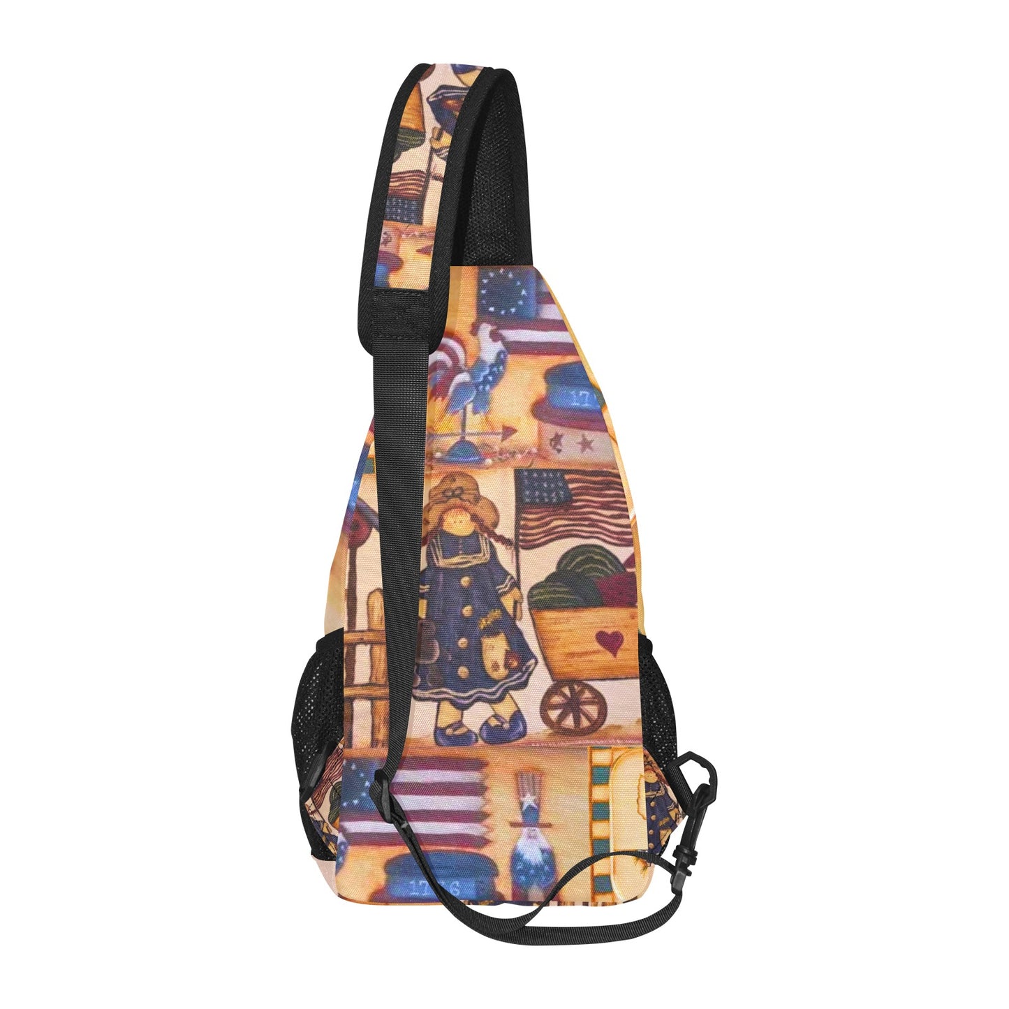 Suzanne Independence Day Unisex Crossbody Chest Bag – Functional Style by PGP Holiday
