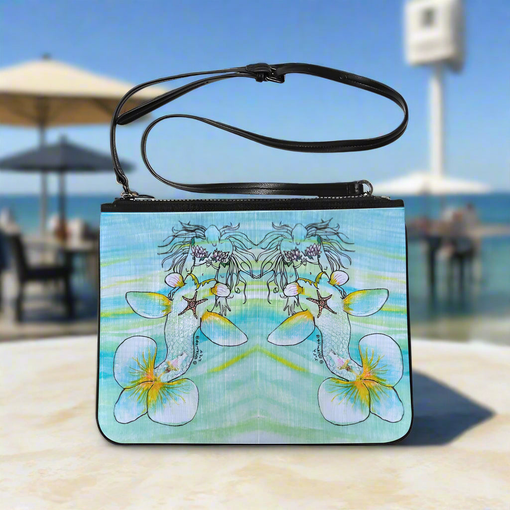 PGP Holiday Rochelle Paris Slim Chic Clutch Bag | Water Resistant & Removable Shoulder Stap