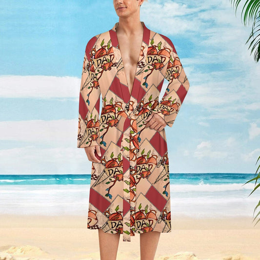 Terry Quinn Men's Beach & Bath Robe – Designed by Stacy Lee Frasier for PGP Holiday