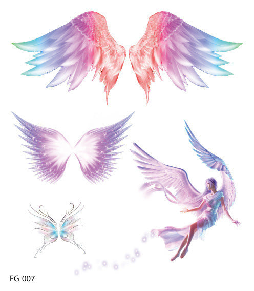 Fairycore Professional Quality Makeup Accents Butterfly Wing Tattoo Stickers And Accessories