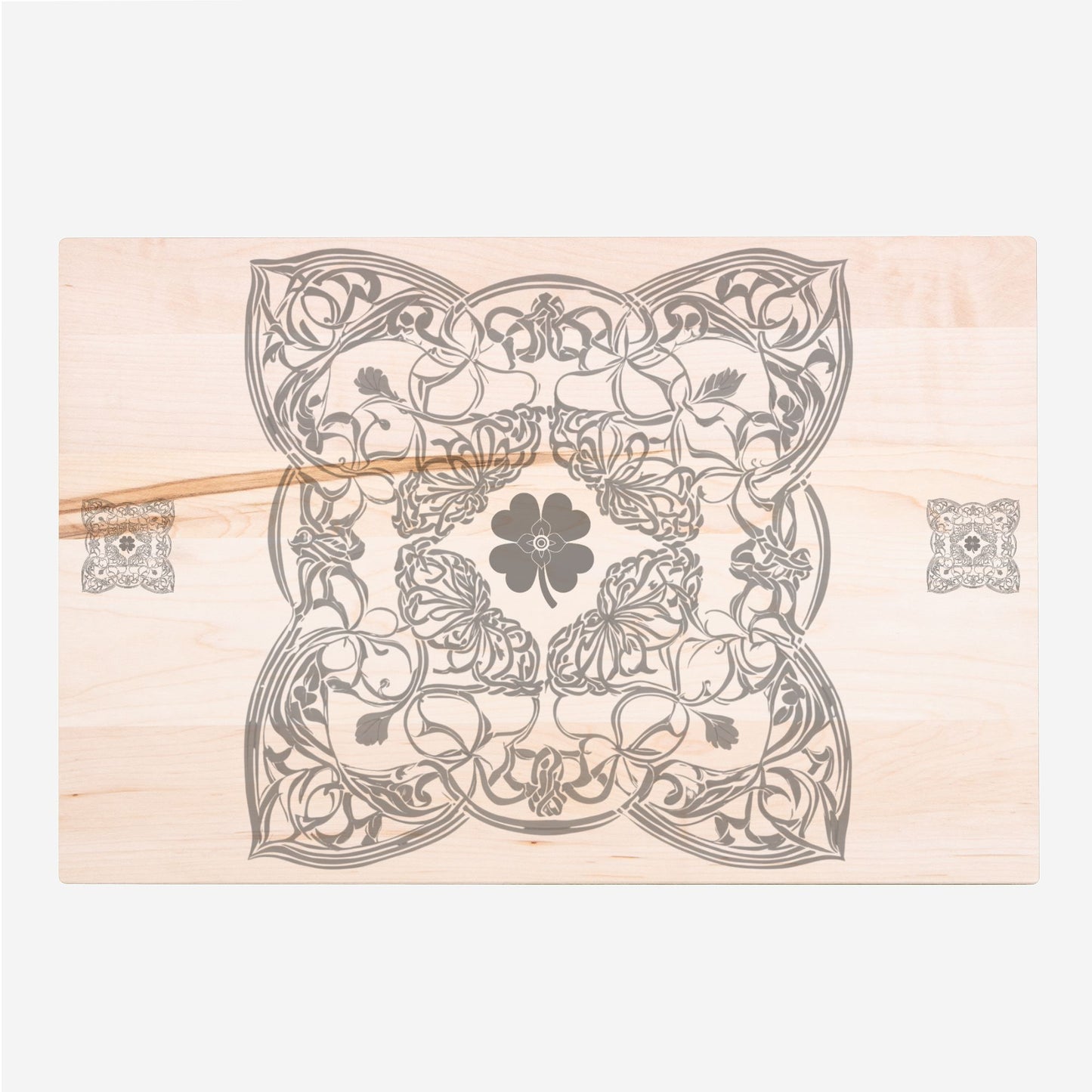 Good Luck Traditional Wood Cutting Board - 16" x 10.5"