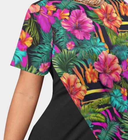 PGP Holiday Fiesta Salvaje Stacked Hem Dress (Plus Size) – Effortless Chic for Cinco de Mayo