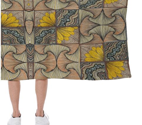 PGP Holiday Melissa Regeneration Hooded Blanket with Soft Fleece Lining