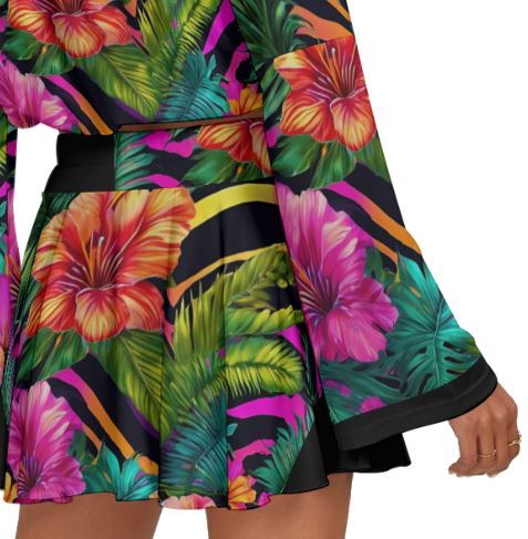 PGP Holiday Fiesta Salvaje Off-Shoulder Top & Skirt Set – Ultra Comfort Bold, Sexy Style for Cinco de Mayo