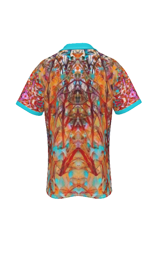 PGP Holiday Lilac Bloom Men's Polo Shirt