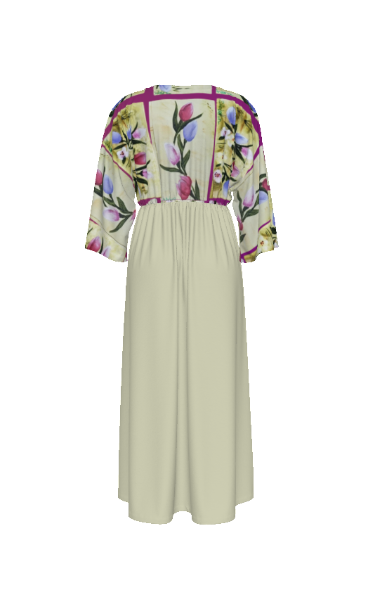 PGP Holiday Suzanne Bunny Garden Mid Sleeve Dress – Effortlessly Stylish & Comfortable