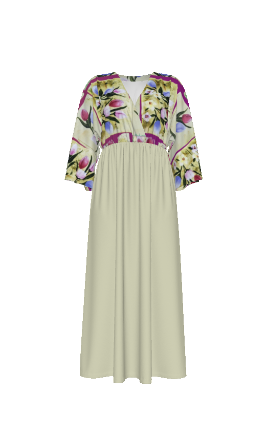 PGP Holiday Suzanne Bunny Garden Mid Sleeve Dress – Effortlessly Stylish & Comfortable