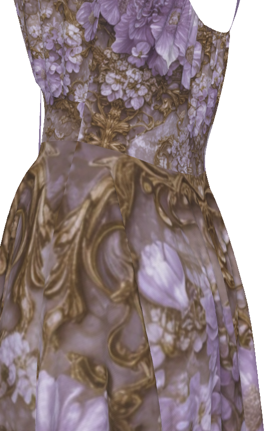 PGP Holiday Mocha Lavender Dream Women's Slip Dress | Doubles as a Spring Top or Beach Dress