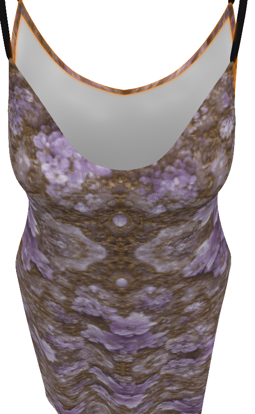 PGP Holiday Mocha Lavender Dream Women's Sling Dress | Effortless Comfort & Style