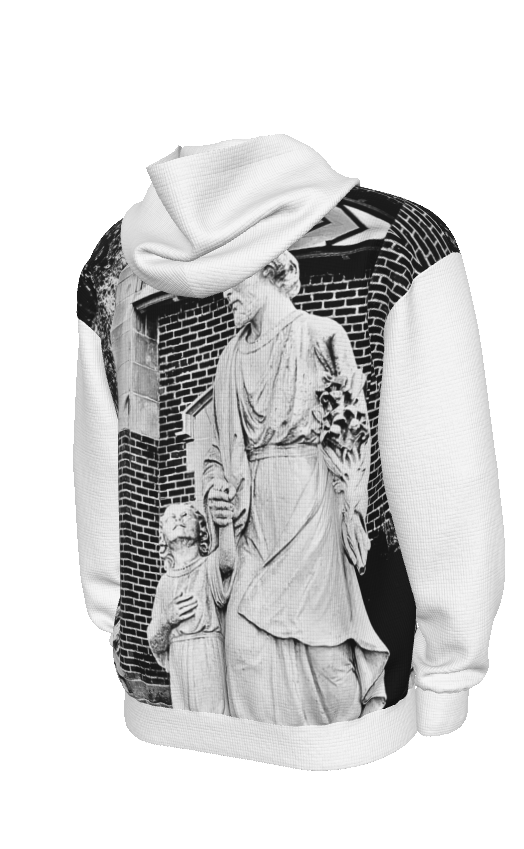 PGP Holiday Stacy Saint Joseph's Unisex Zip Hooded Sweatshirt