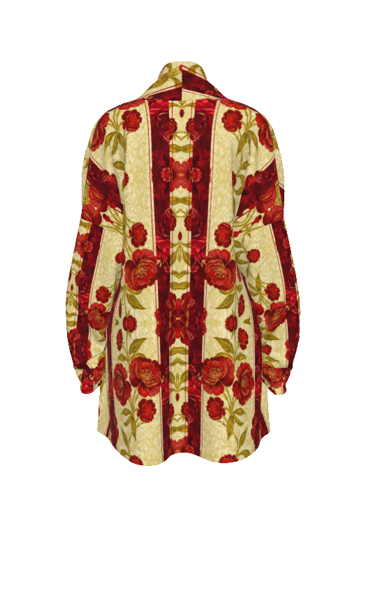 PGP Holiday Wildwood Rose Open Face Cardigan – Stylish & Comfortable Mid-Length