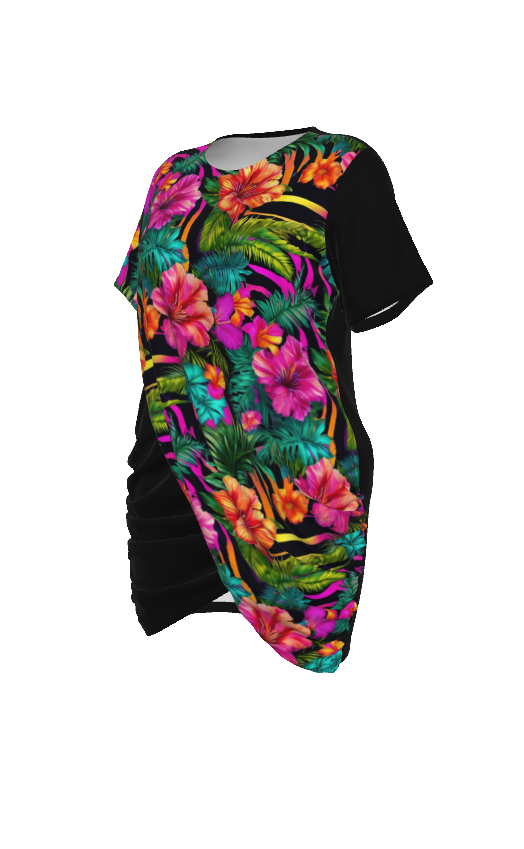 PGP Holiday Fiesta Salvaje Stacked Hem Dress (Plus Size) – Effortless Chic for Cinco de Mayo