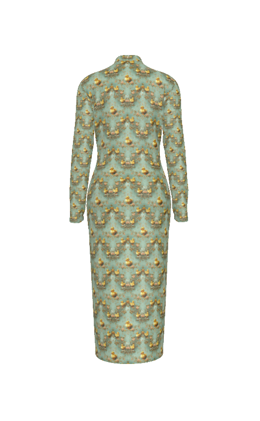 PGP Holiday Blue-Bill Charm Women's Hip Dress