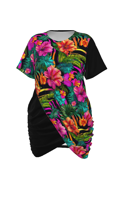 PGP Holiday Fiesta Salvaje Stacked Hem Dress (Plus Size) – Effortless Chic for Cinco de Mayo