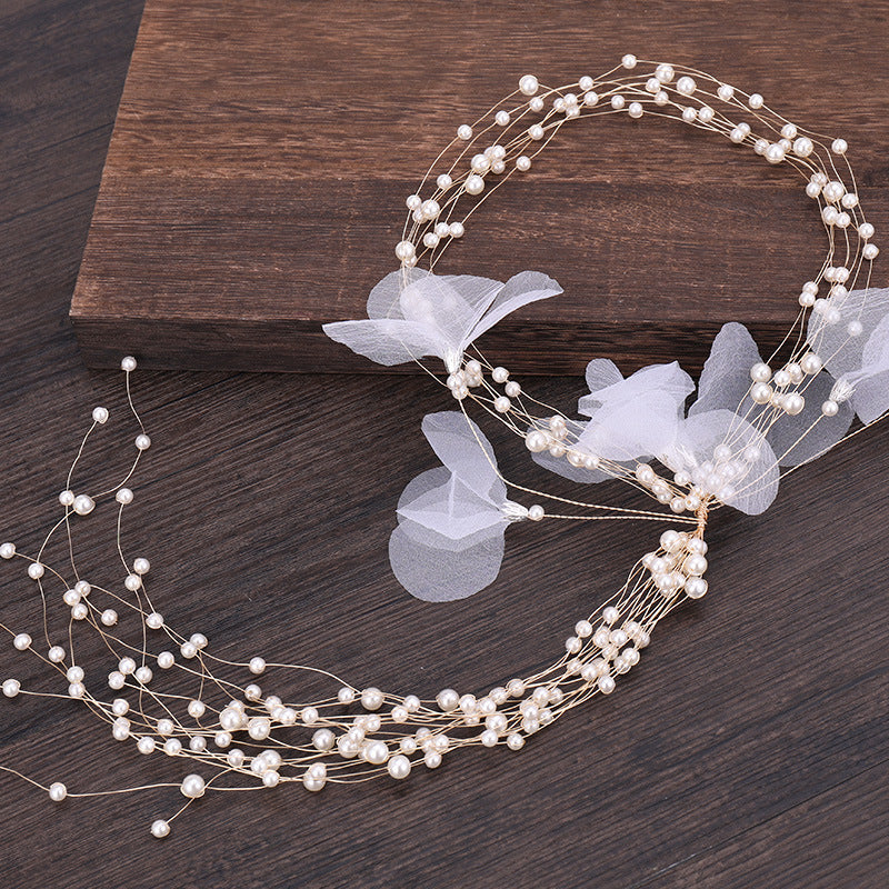 Handmade Pearl Fairy Hairband