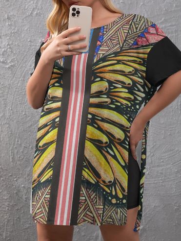 Melissa Unbound Plus Size Drop-Shoulder T-Shirt and Shorts Set – Effortless Everyday Comfort from PGP Holiday