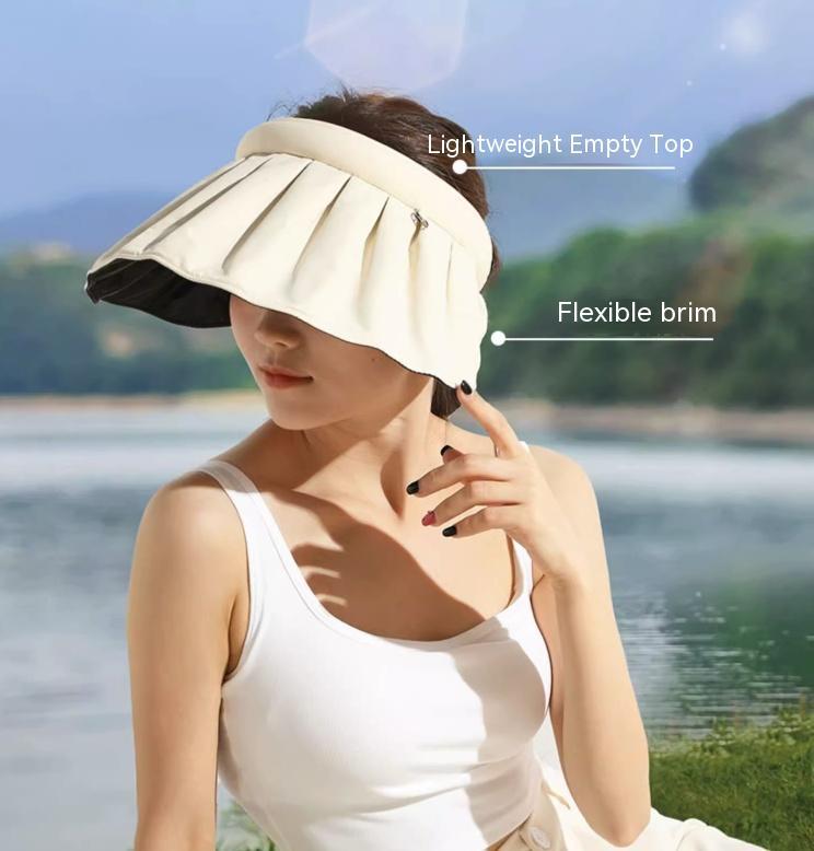 Summer UV Protection Sunshade Shell-like Bonnet