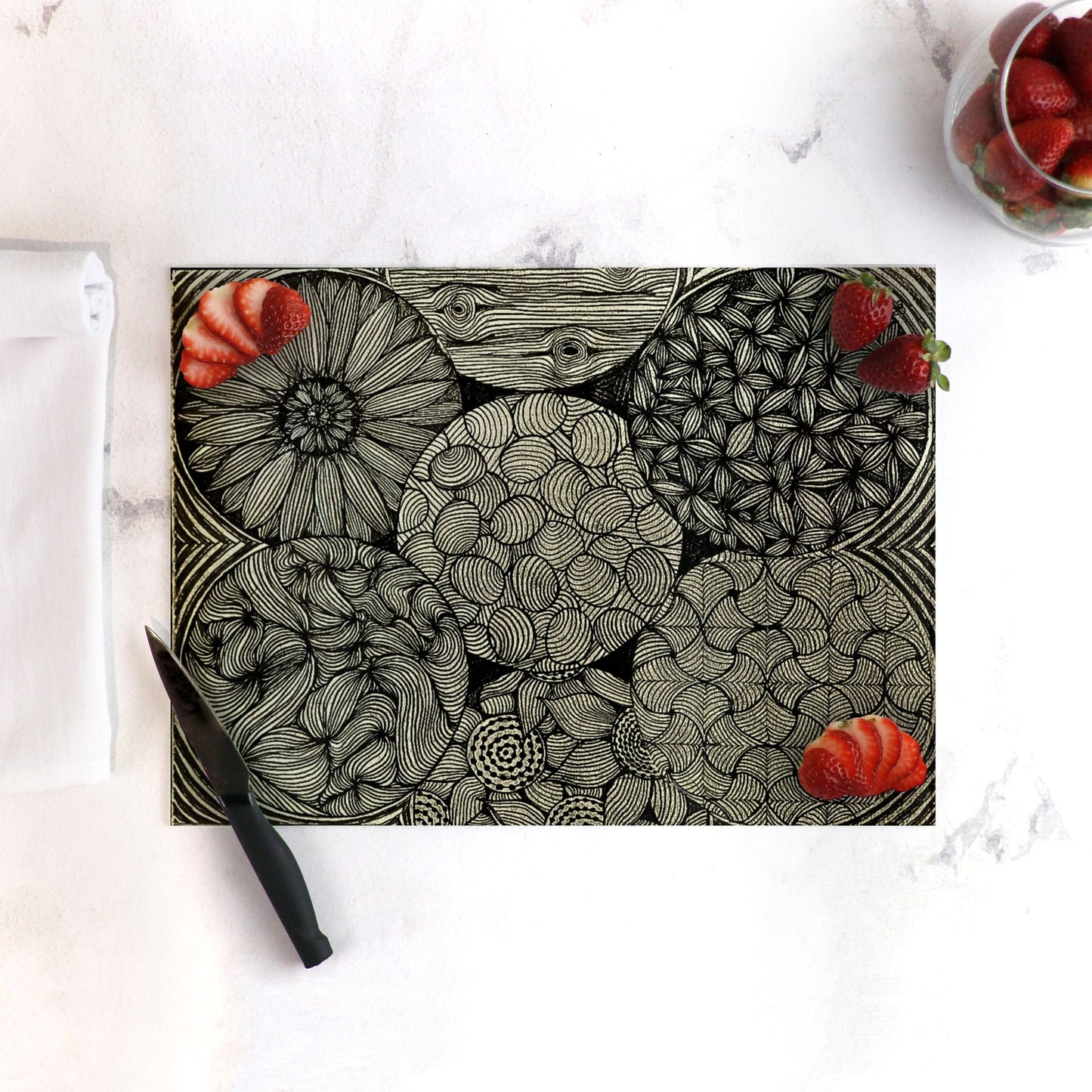 PGP Holiday Melissa Succo Cutting Board Lrg. (15.75" x 11.5")