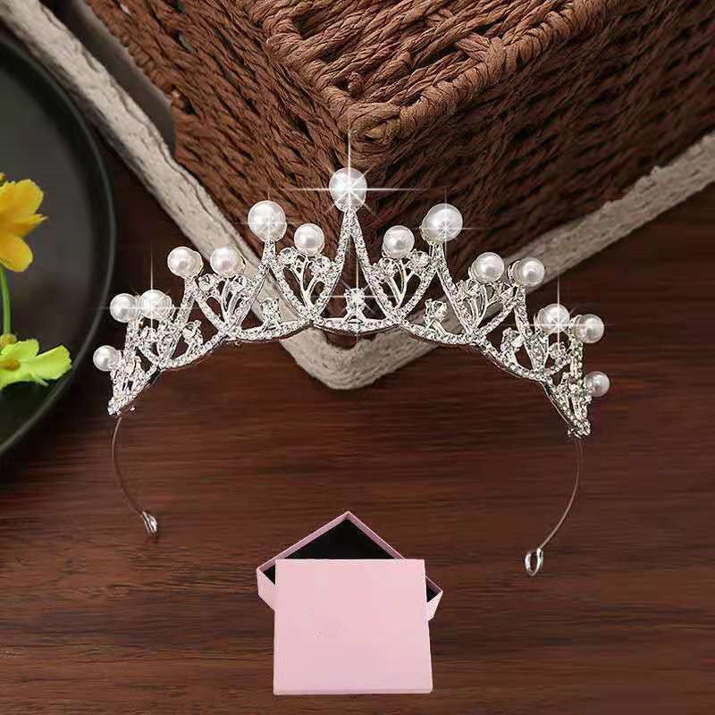 Mermaidcore Handcrafted Pearl Deep Sea Dazzle Tiara