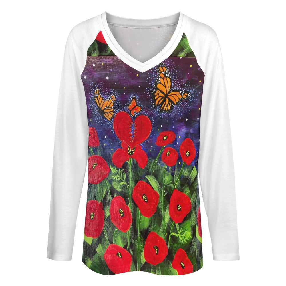 PGP Holiday Margeaux Remembrance Loose Long Sleeve Tee