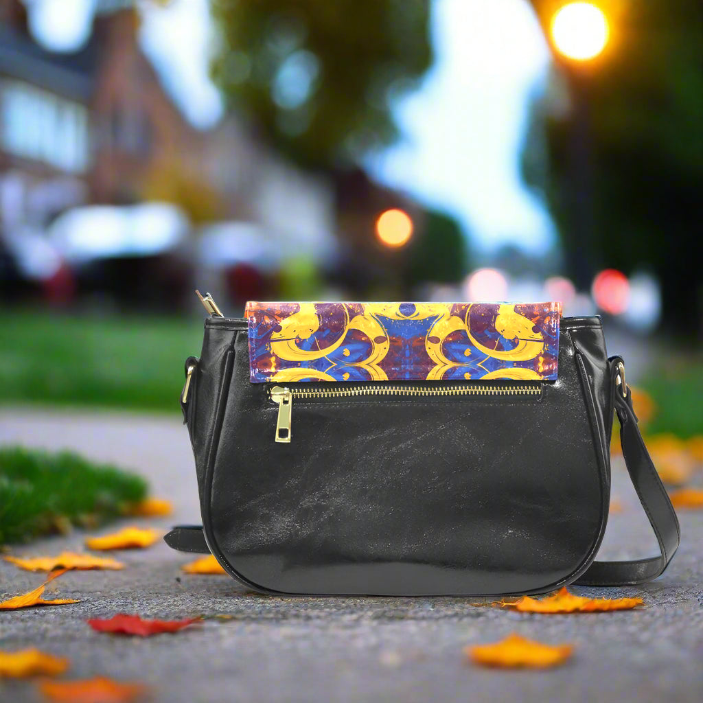 PGP Holiday Boho Alchemy Mystic Classic Saddle Bag | Animal Free Leather